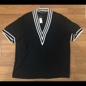 Rag & Bone Althea V-Neck Tee Size M